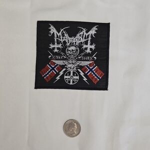 MAYHEM  WOVEN  PATCH